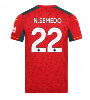Wolves Nelson Semedo #22 Replika Udebanetrøje 2023-24 Kortærmet